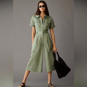 Wide-leg Utility Jumpsuit | XL / US 16